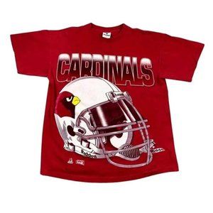 Vintage 90s Arizona Cardinals Aop T-Shirt
